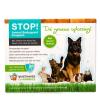 STOP! Animal Bodyguard druppels het groene plantaardige alternatief voor vlooiendruppels en tekendruppels